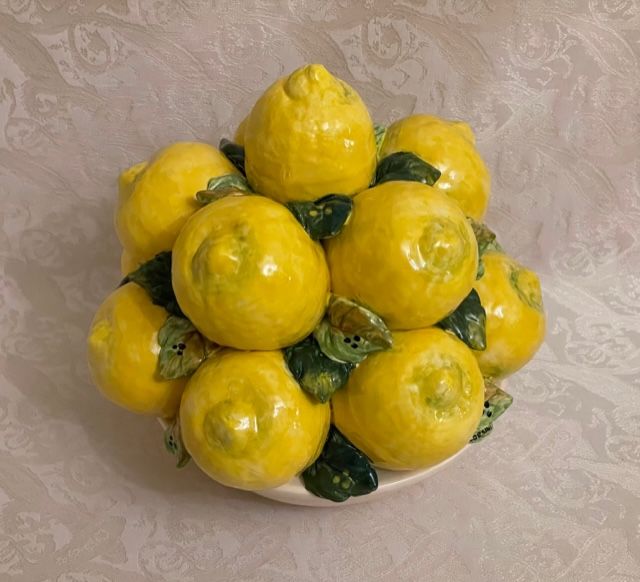 Fruttiera h22x23 limoni 