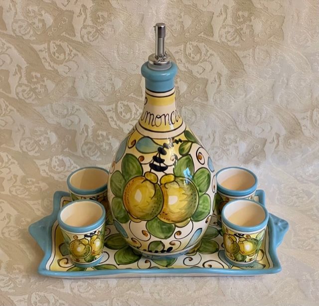 Set limoncello 6Pz limoni celesti 