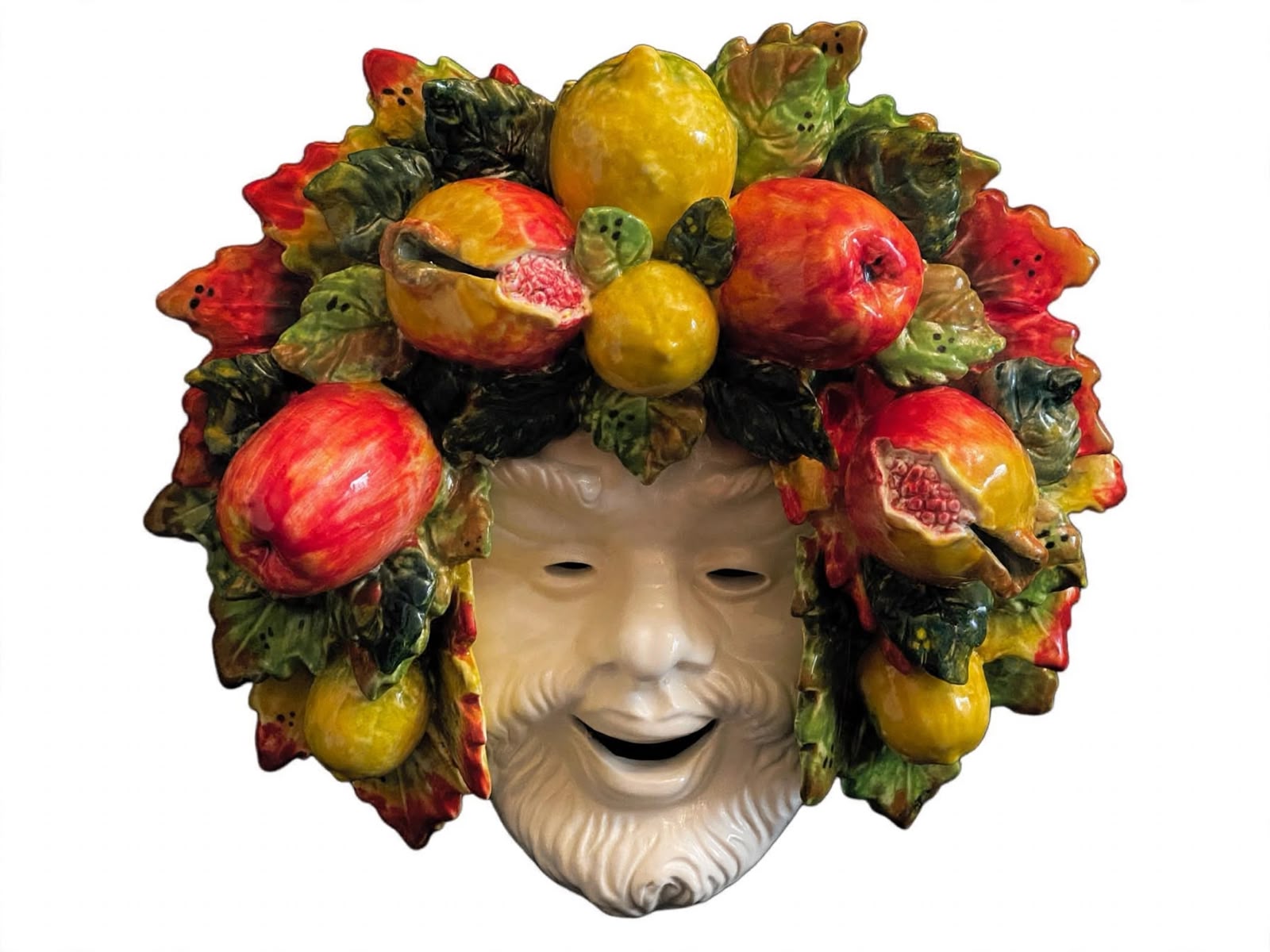 Maschera di bacco 30x30 (4)