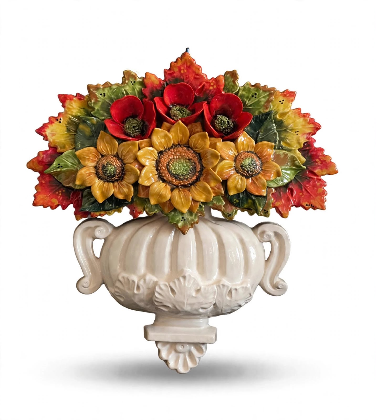 Empire style wall vase H45x43