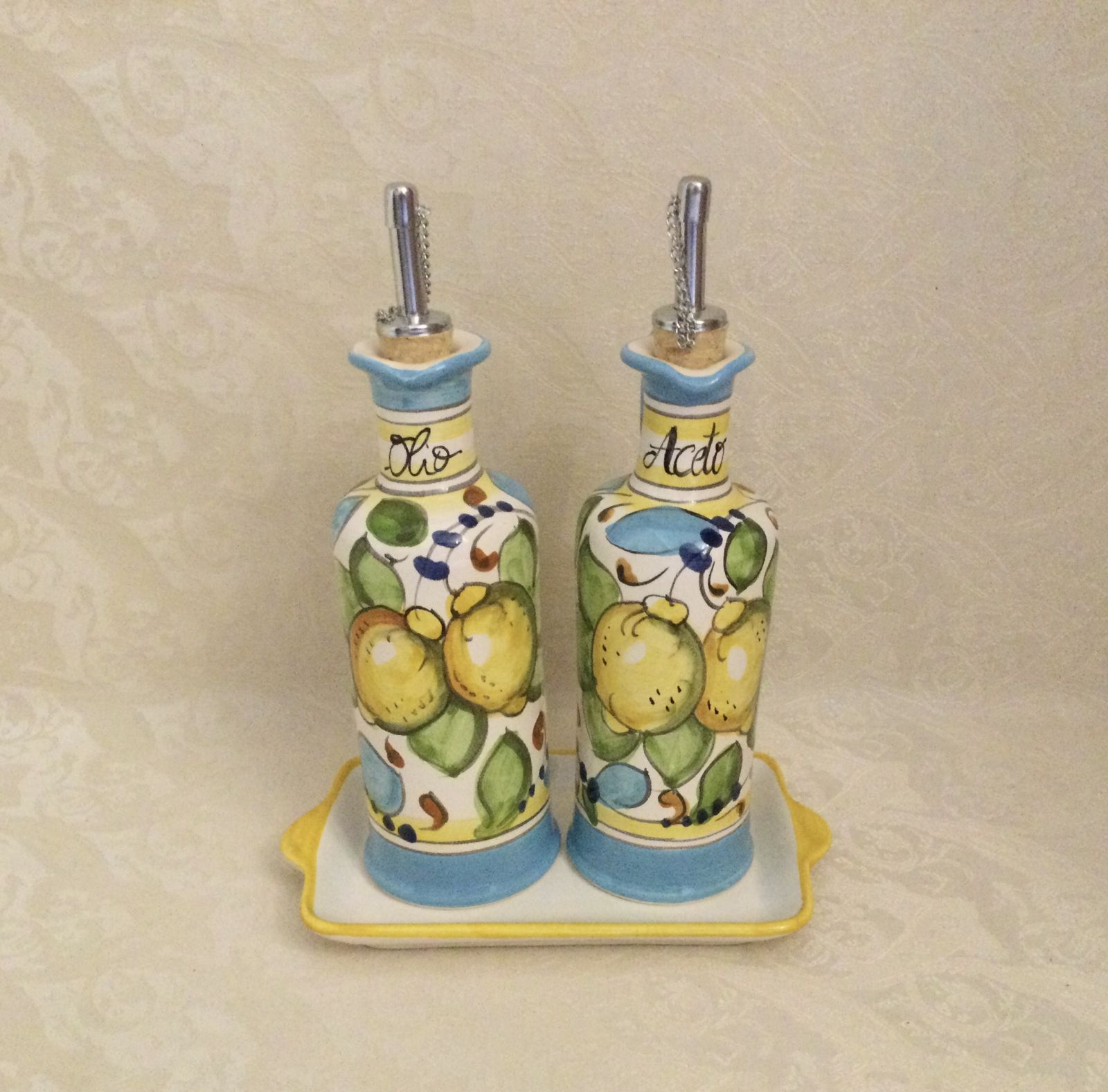 Set olio&aceto h18 limoni celesti 