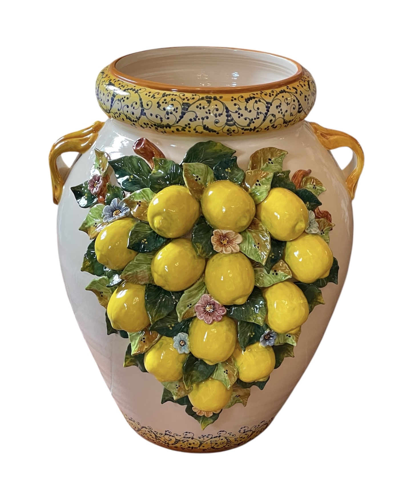 Orcio h65 con limoni applicati 