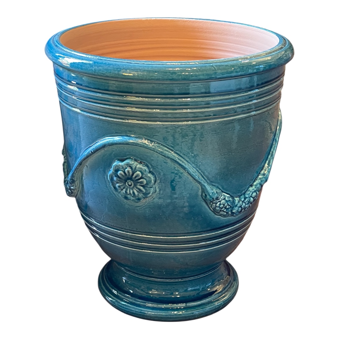 Vaso h45 D est 39 blu antico 