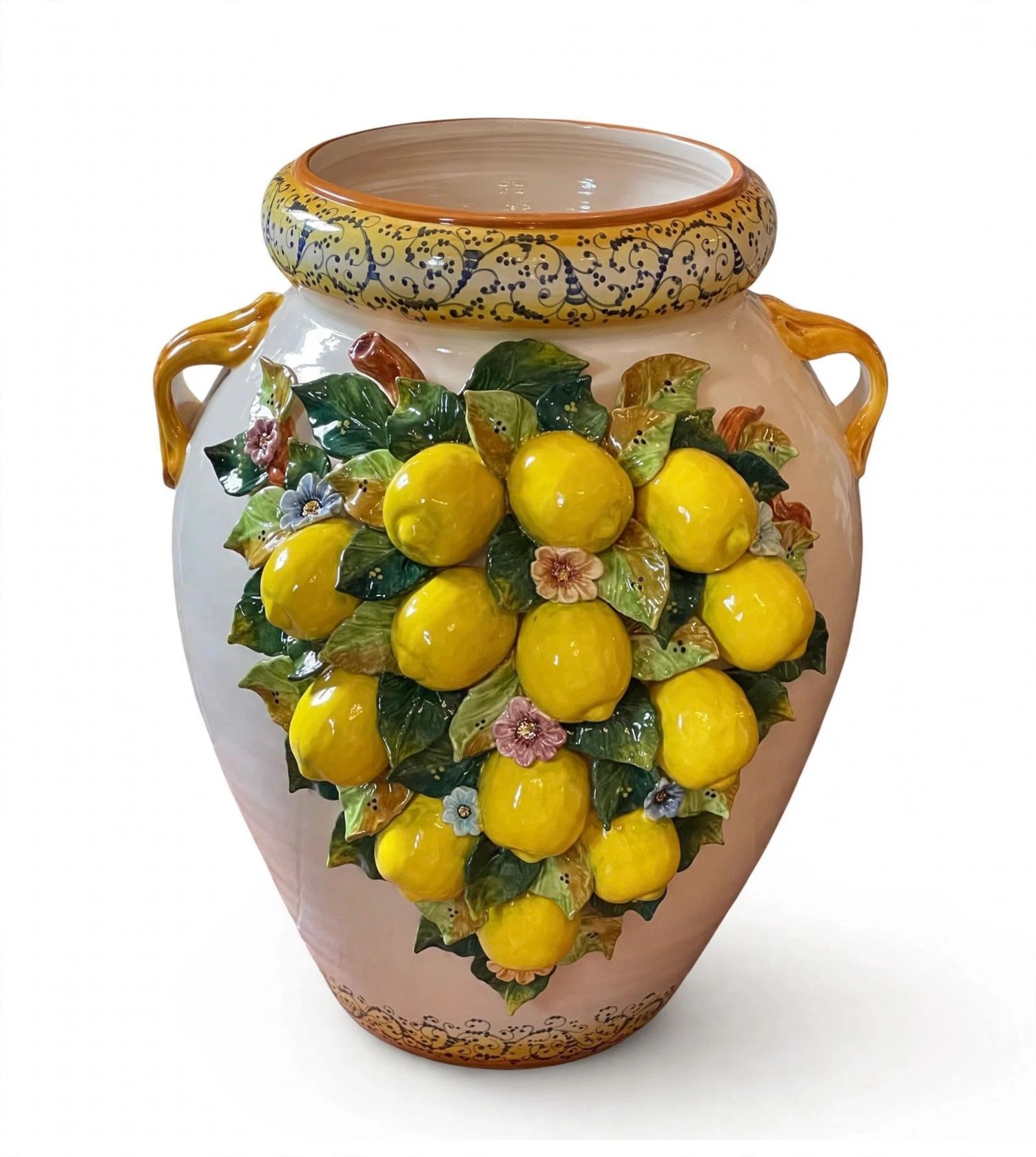 Orcio h65 con limoni applicati 